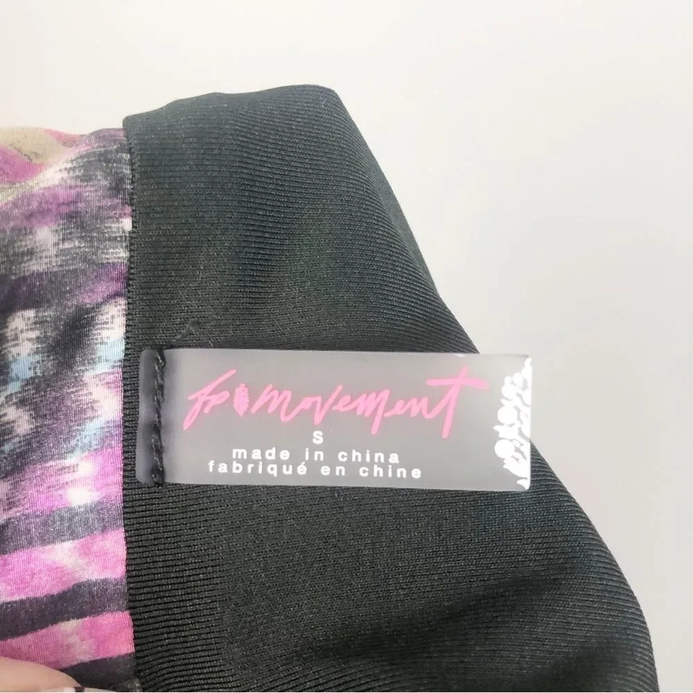 FREE PEOPLE FP MOVEMENT | The Way Home Shorts Euphoria Print Women’s Size Small - Picture 8 of 12